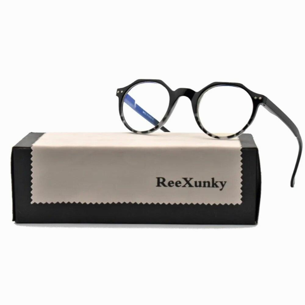 Unisex Anti Rays Computer Glasses Women Vintage Irregular Frame Gaming Glasses Men Anti Eyestrain Light Blocking Eyewear