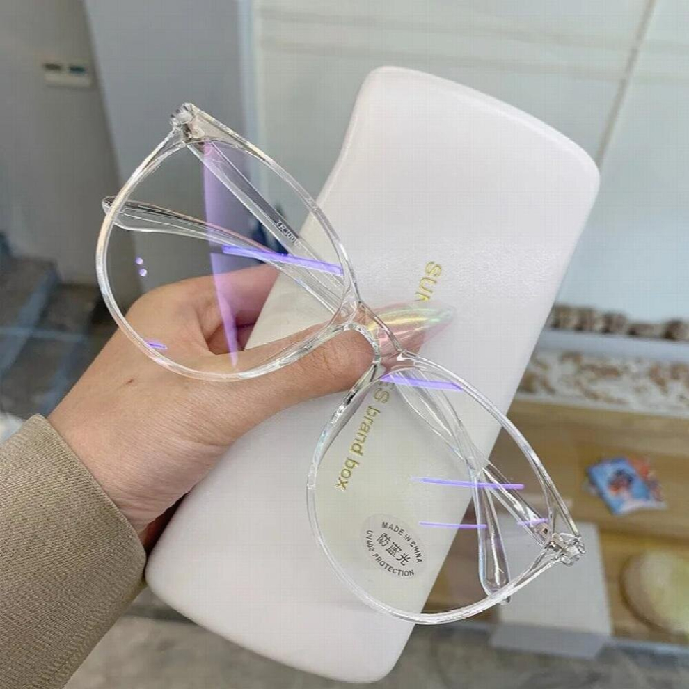 55875 Oversized Anti-Blue Plastic Spectacle Frame Women Computer Eyewear Frame for Men Glasse Eyeglasses