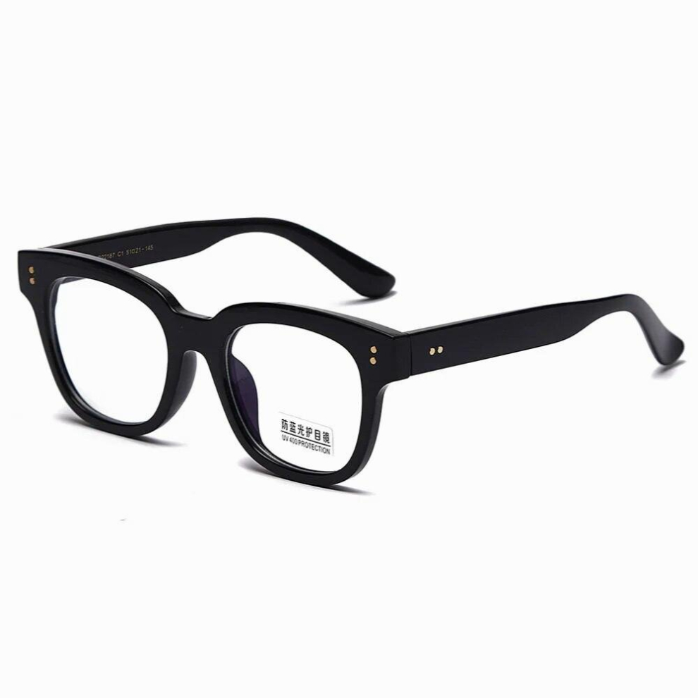 Light Blocking Computer Glasses for Men Women Anti Eye Eyestrain Eyewear Retro Nail PC Lens Acetate Frame