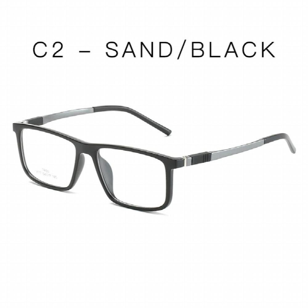 Hotochki Light Blocking Glasses Frame for Men Optical Prescription Eyeglasses UV400 Anti-Radiation Ray Spectacles