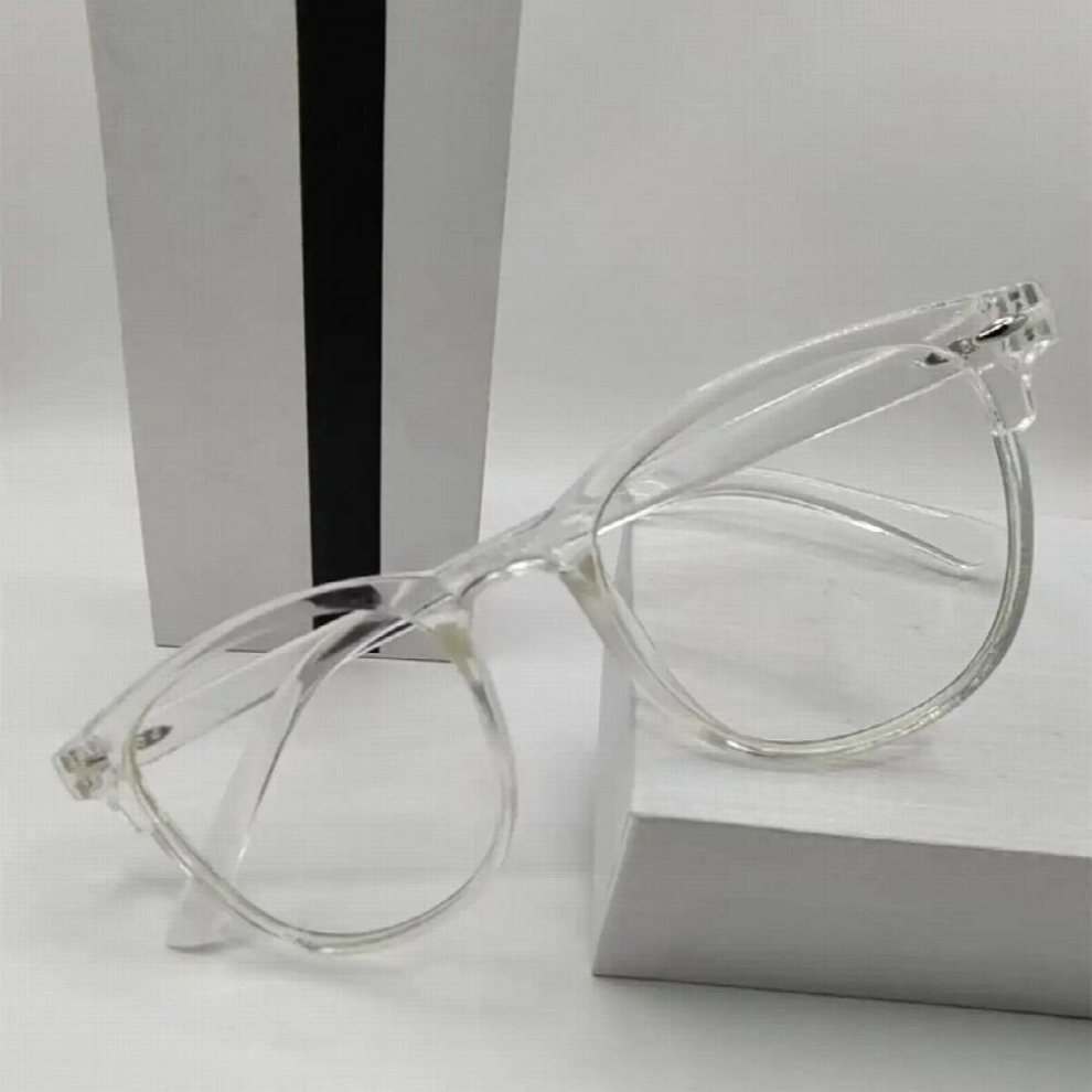 Transparent Computer Glasses Frame Women Men Anti Light Oval Eyewear Blocking Glasses Optical Spectacle Eyeglass