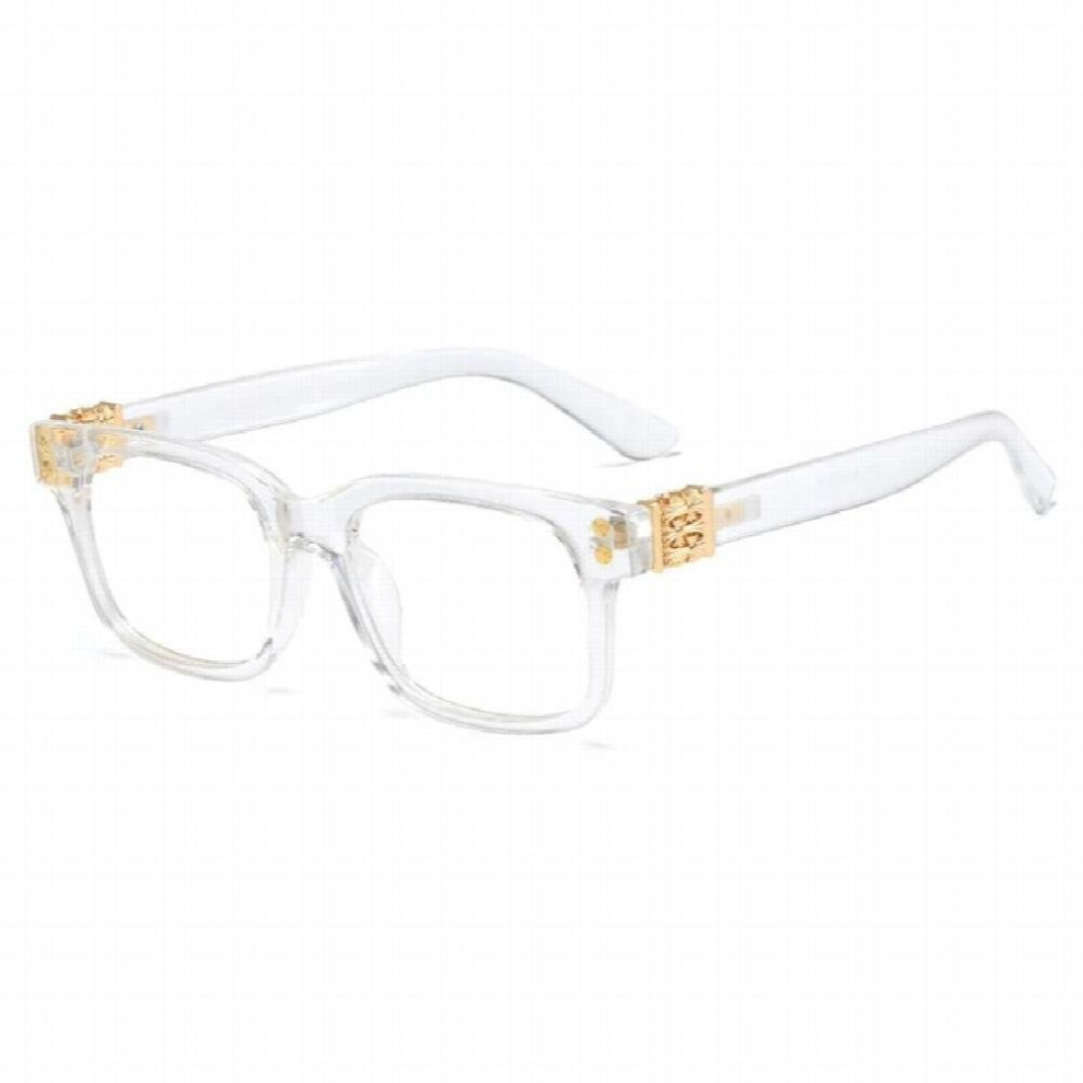 SHAUNA Anti-Blue Light Retro Rectangle Glasses Frame Gothic Optical Frames Computer Eyeglasses
