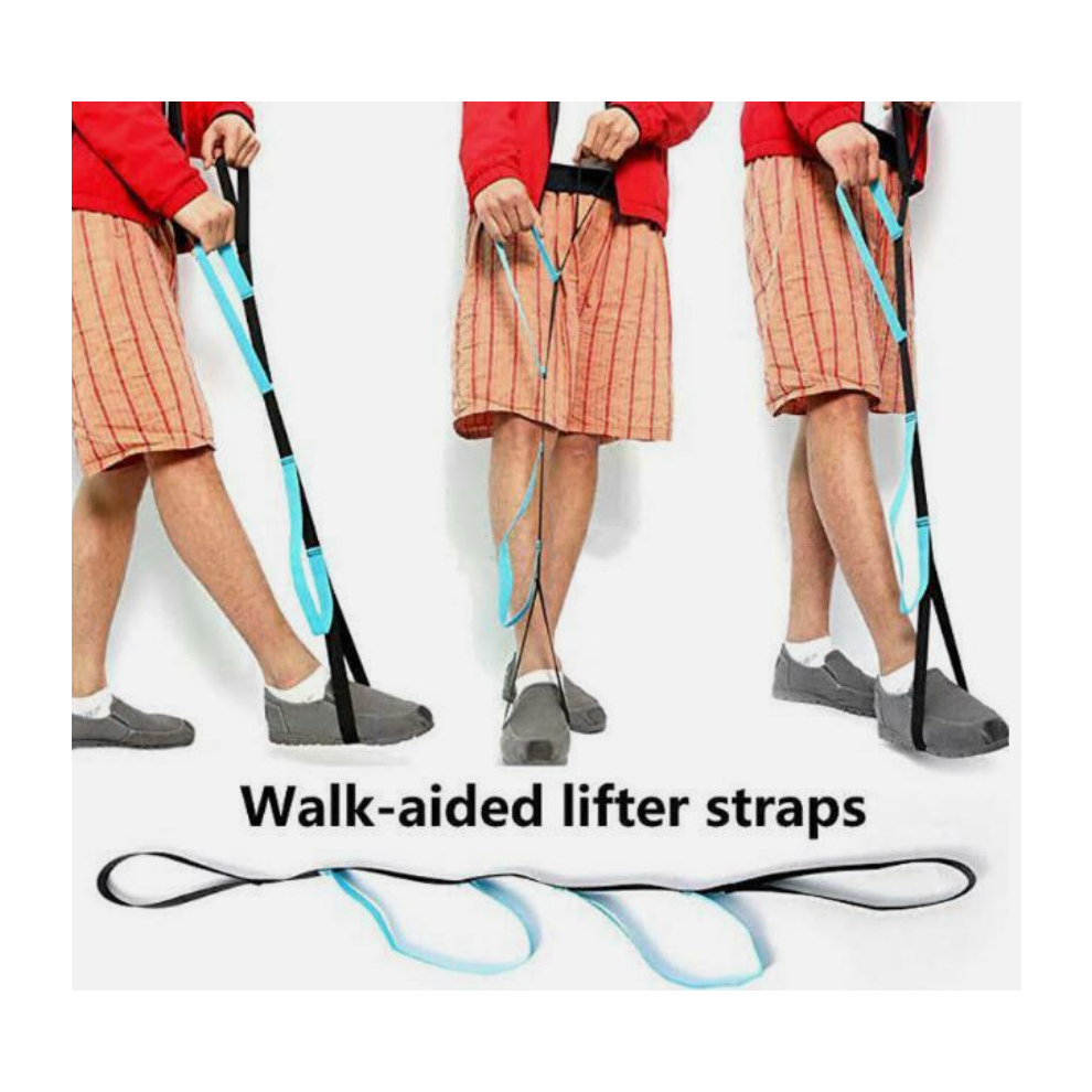 Newjass Leg Lifter Strap W/Foot Strip Mobility Aids Disability Elderly Thigh Elderly