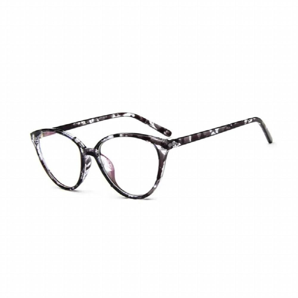 Retro Cat Eye Clear Lens Spectacle Frame Women Blue-ray Optical Eyewear Frame Myopia Lens Frame Plain Glasses Gafas