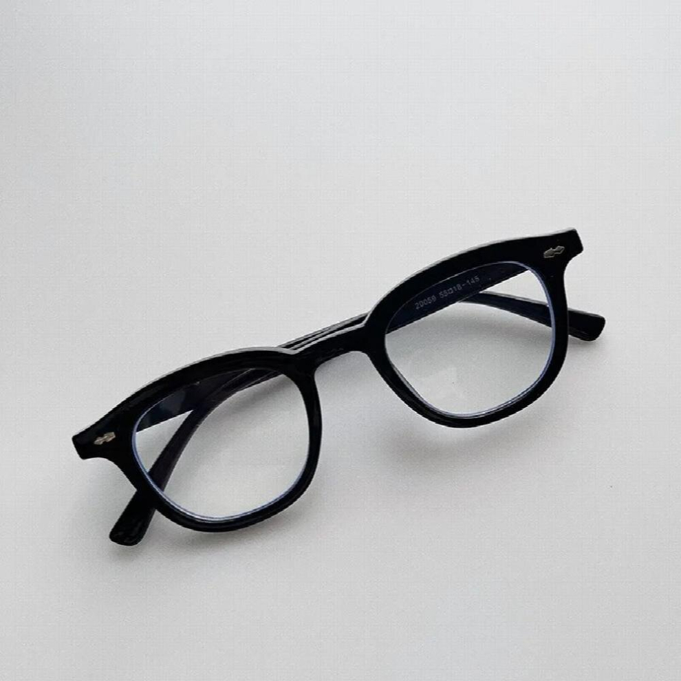 Multicoloured Yooske Computer Glasses Frames Women Men Anti Rays Light Blocking Round Eyeglasses Frame Optical Spectacle Eyeglass