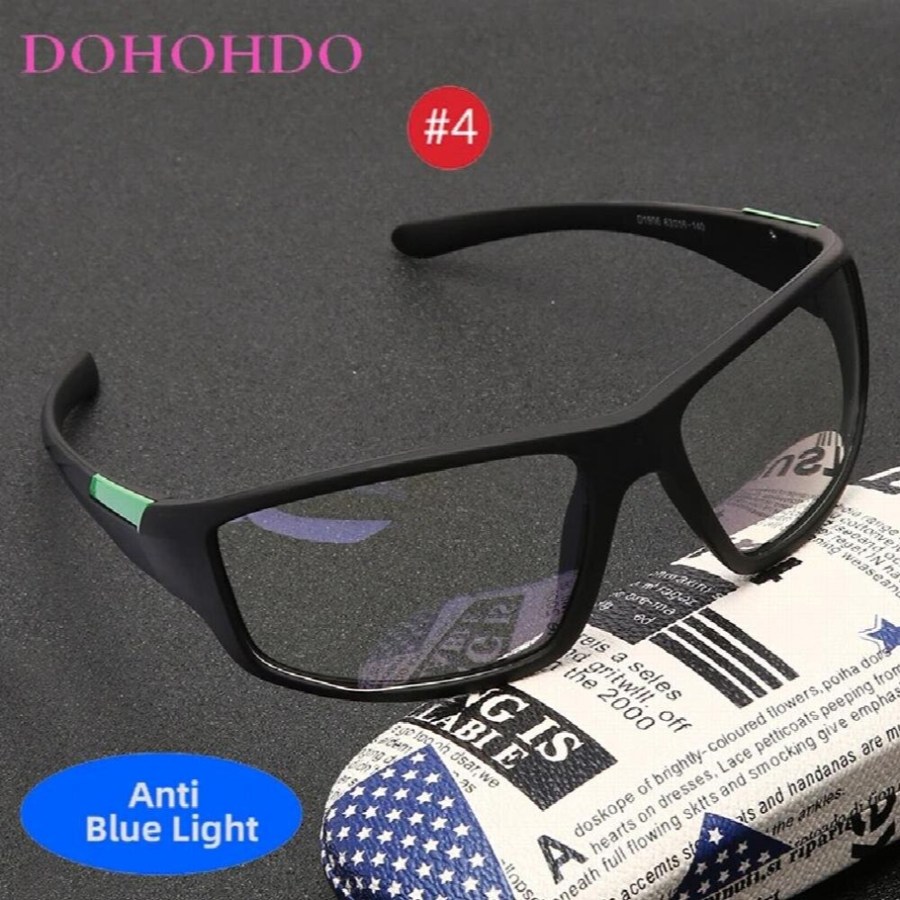 Anti Light Blocking Glasses Frame Men Women Clear Lens Computer Gaming Eyeglasses Sport Eyewear Spectacles
