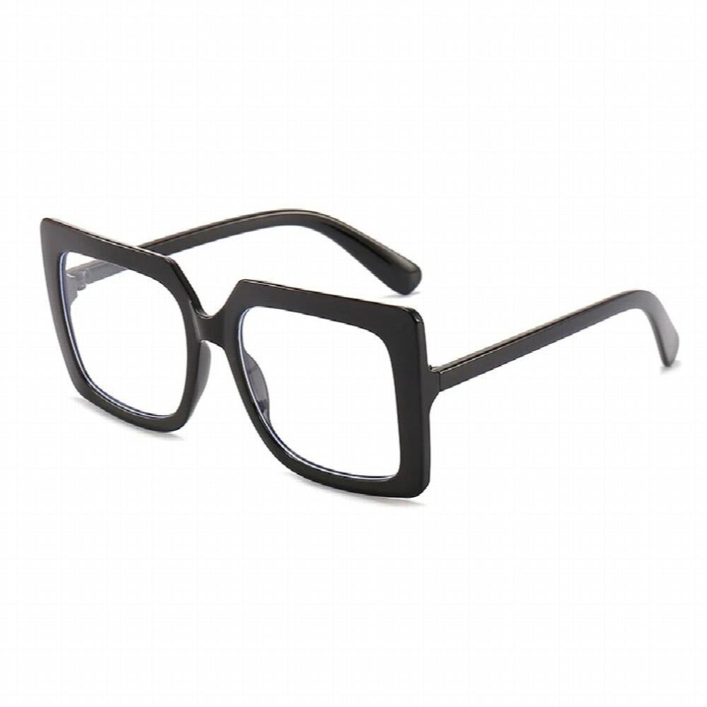 Big Square Anti Light Glasses Womens Glasses Computer Goggles Glasses Transparent Optical Spectacle Eyeglass