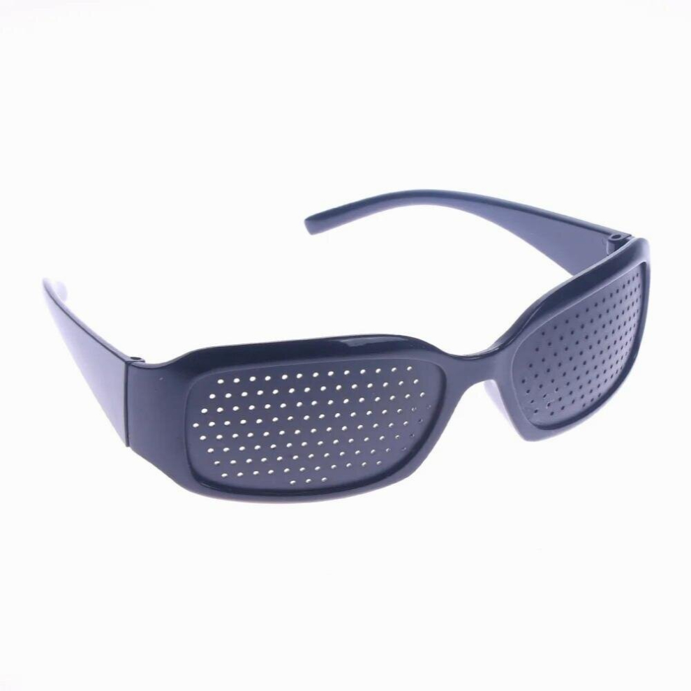 Multicoloured Unisex Eyes Correction Exercise Eyesight Vision Care Improvement Pinhole Glasses Gafas Estenopeicas Fast Drop