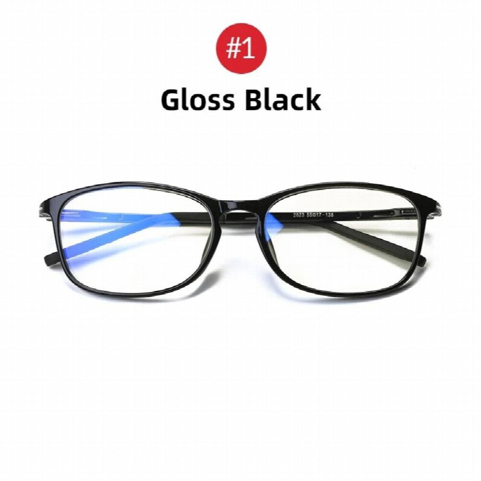 Multicoloured Anti Light Glasses Men Women Tr90 Computer Protection Gaming Square Frame Ray Blocking Uv400 Eyeglasses