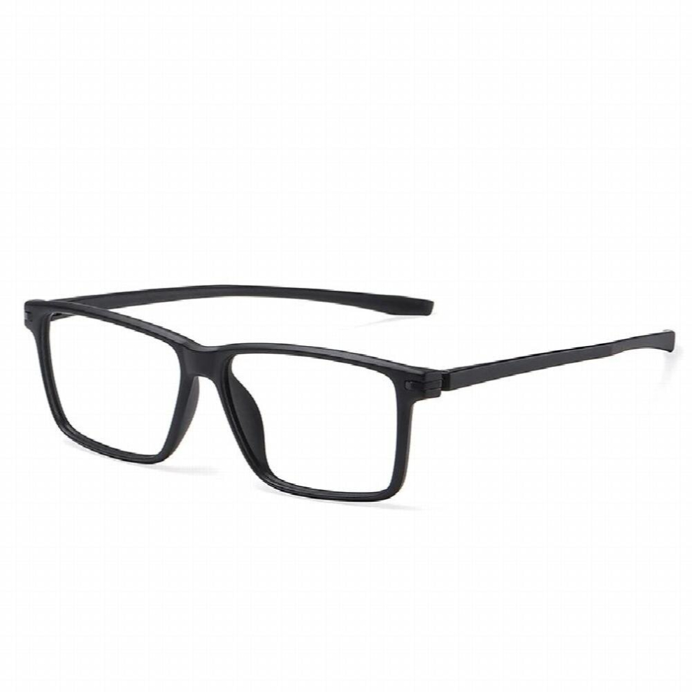 YIMARULI Ultra-light Square Big Eyeglasses TR90 Computer Anti-blue Light Optical Prescription Glasses Frame Men LG8026