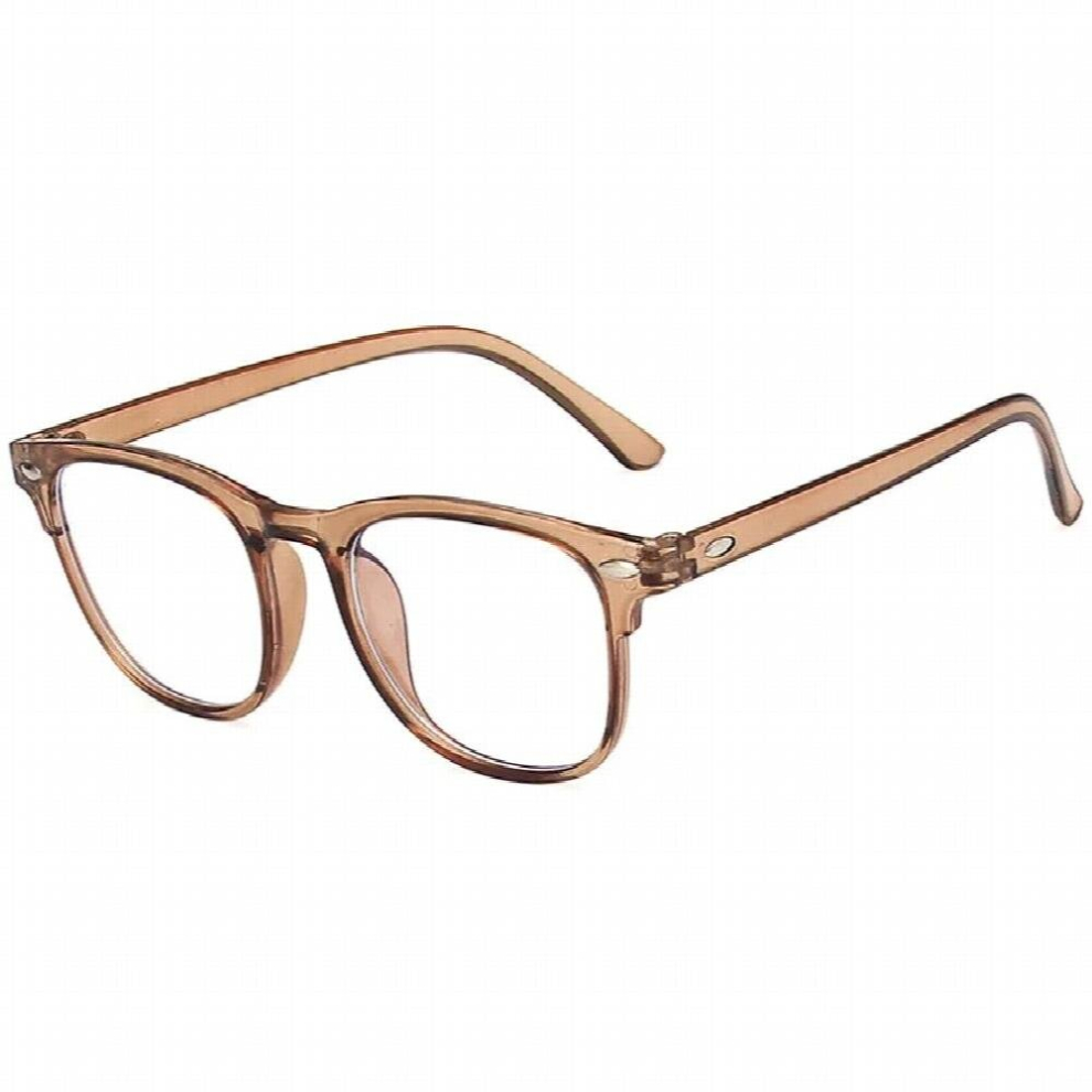 Transparent Computer Glasses Frame Women Men Anti Light Round Eyewear Blocking Glasses Optical Spectacle Eyeglass