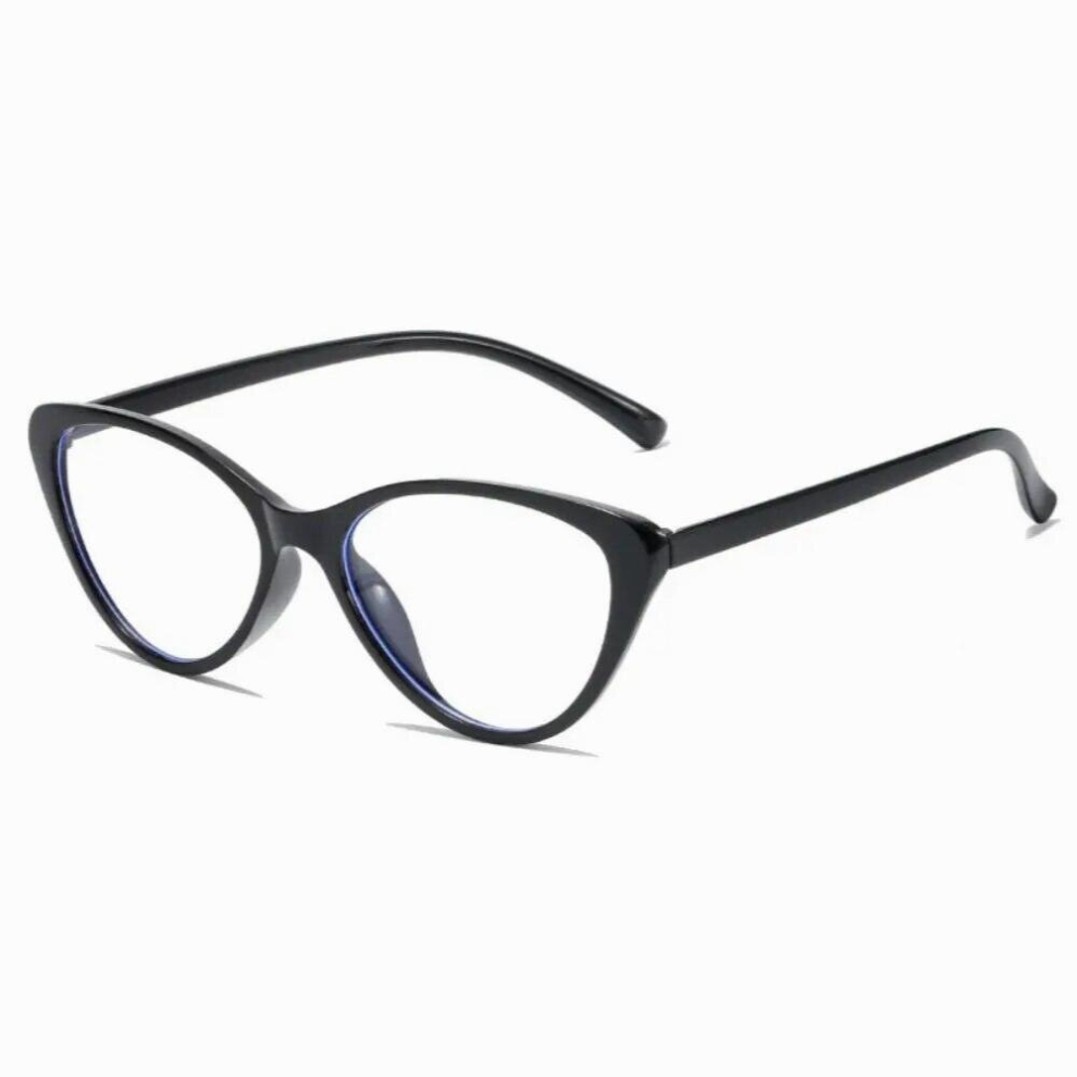 Anti Light Cat Eye Frame Eye Glasses Transparent Office Computer Goggles Eyeglasses Decoration Eyewear for Women Men