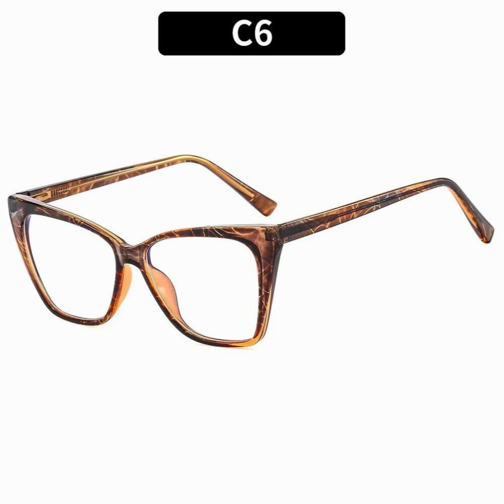 Computer Glasses Double Frame Women Men Anti Light Round Eyewear Blocking Glasses Optical Spectacle Eyeglass TR90