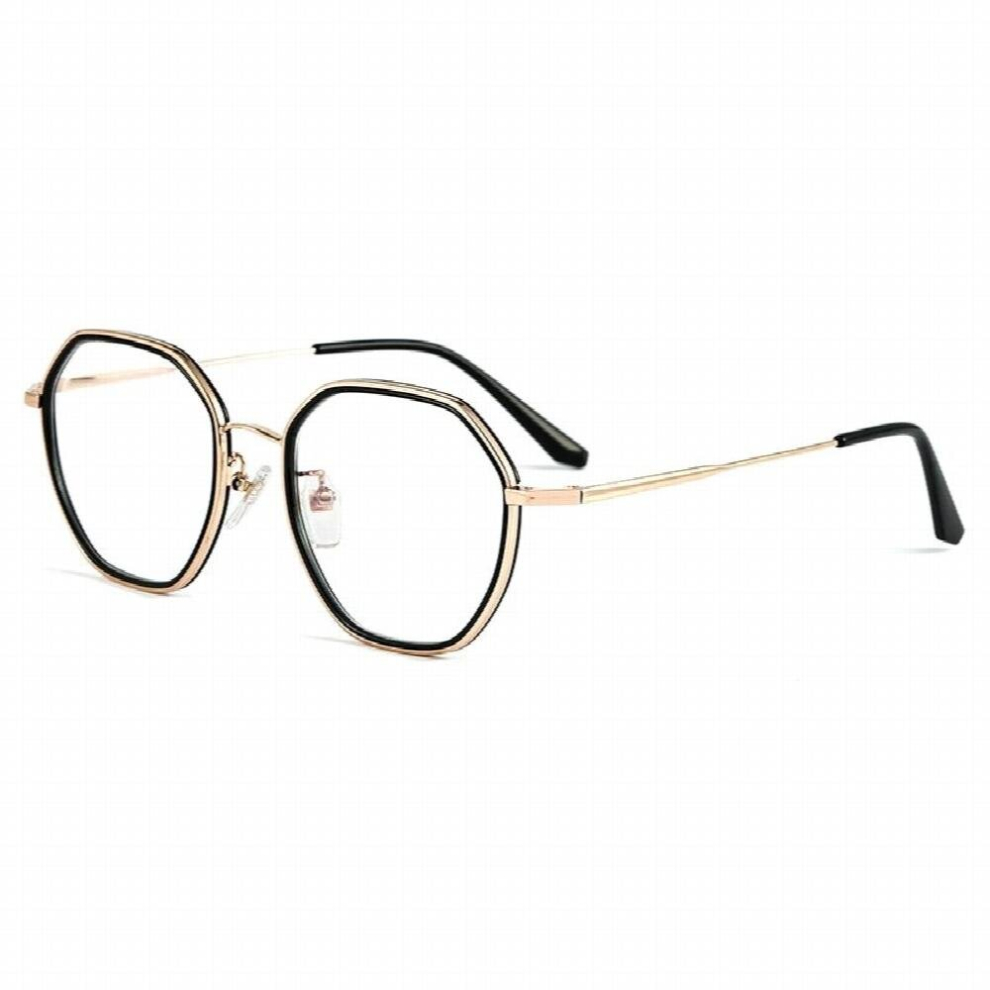 Multicoloured Light Blocking Glasses Frame Eyewear Alloy Full Rim Prescription Eyeglasses With Recipe Oculos De 1005B