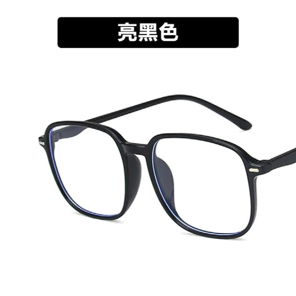 Transparent Computer Glasses Frame Women Men Anti Light square Eyewear Plastic hinge Glasses Optical Spectacle Eyeglass-image-OPC-PCRV6P5-NEW