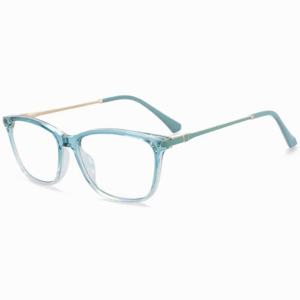 54108 Retro Square Anti Light Optical Glasses Frames Men Women Tr90 Computer Eyeglasses