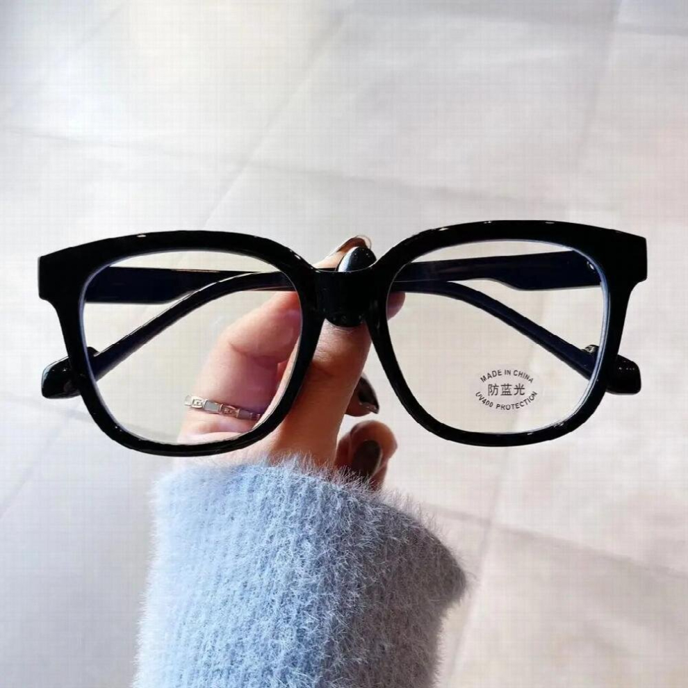 YOOSKE Light Blocking Glasses Frames Women Men TR90 Computer Optical Frame Square Eyeglasses for Women Clear Eyewear