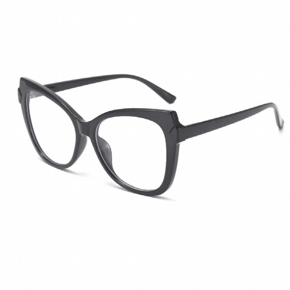 Oversized Cat Eye Reading Glasses Women Vintage Eyeglasses TR90 Computer Protection Glasses Leopard Red