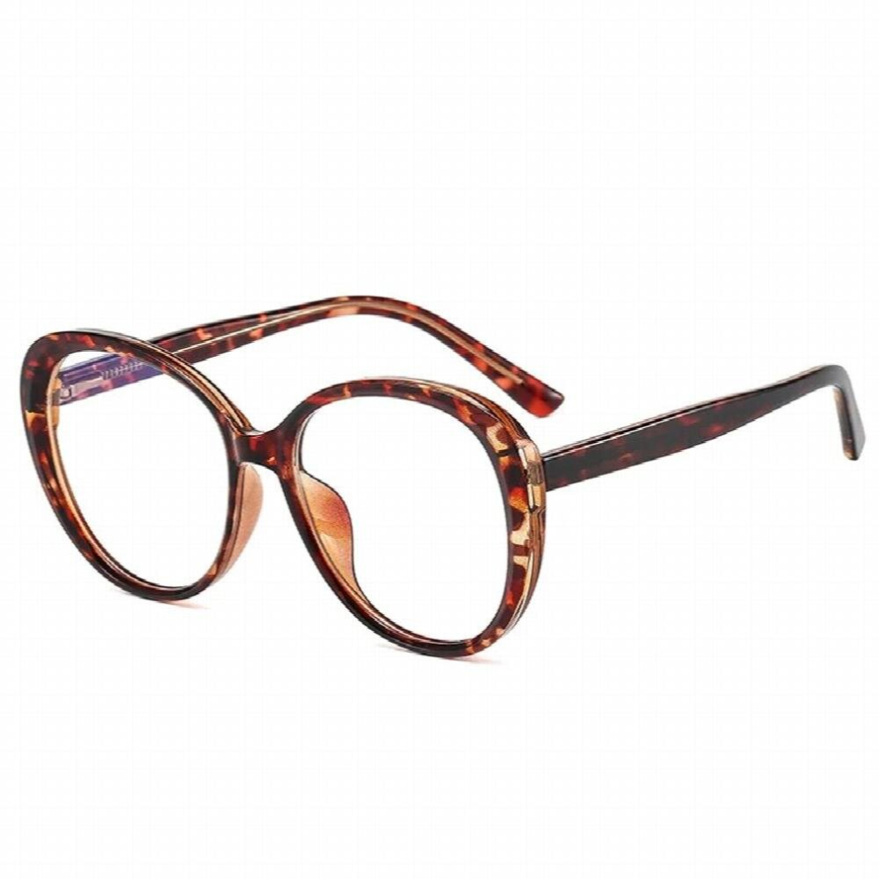 SHAUNA Retro Round Women Eyeglasses Frame Clear Anti Light Optical Eyewear TR90 Spring Hinge Men Glasses Frame