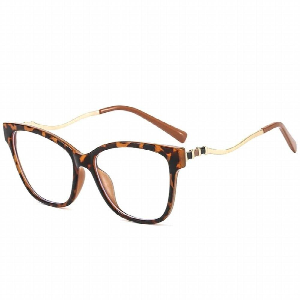 SHAUNA Cat Eye Anti Light Women Glasses Frame Retro TR90 Metal Spring Hinge Men Optical Frame Computer Glasses
