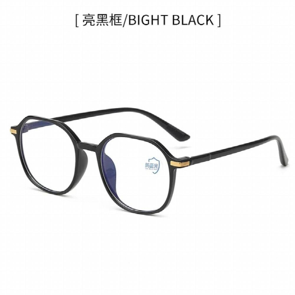 Transparent Computer Glasses Frame Women Men Anti Light polygon Eyewear Blocking Glasses Optical Spectacle Eyeglass