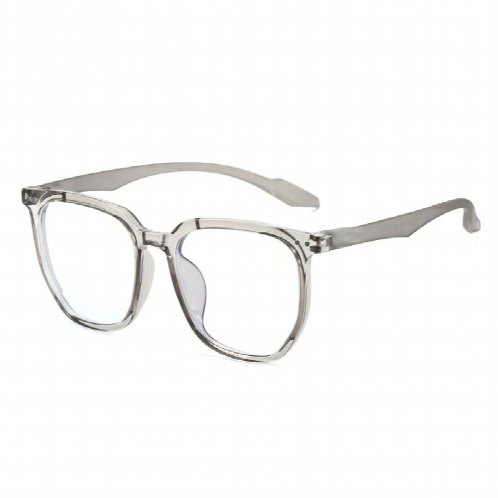 SHAUNA Retro Polygon Square Glasses Frame Women Clear Anti-Blue Light Eyewear Men Rivets Optical Frame