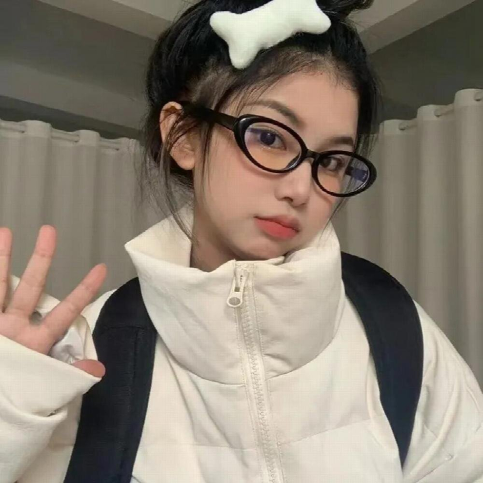 Pure Glasses Frame Women Lovely Ins No Makeup Plain Glasses Men Eyewear Decorative Computer Glasses