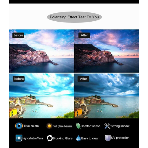100% Precisely Cut Polarized Replacement Lenses for Holbrook OO9102 Sunglasses Solid Color- Choices 2