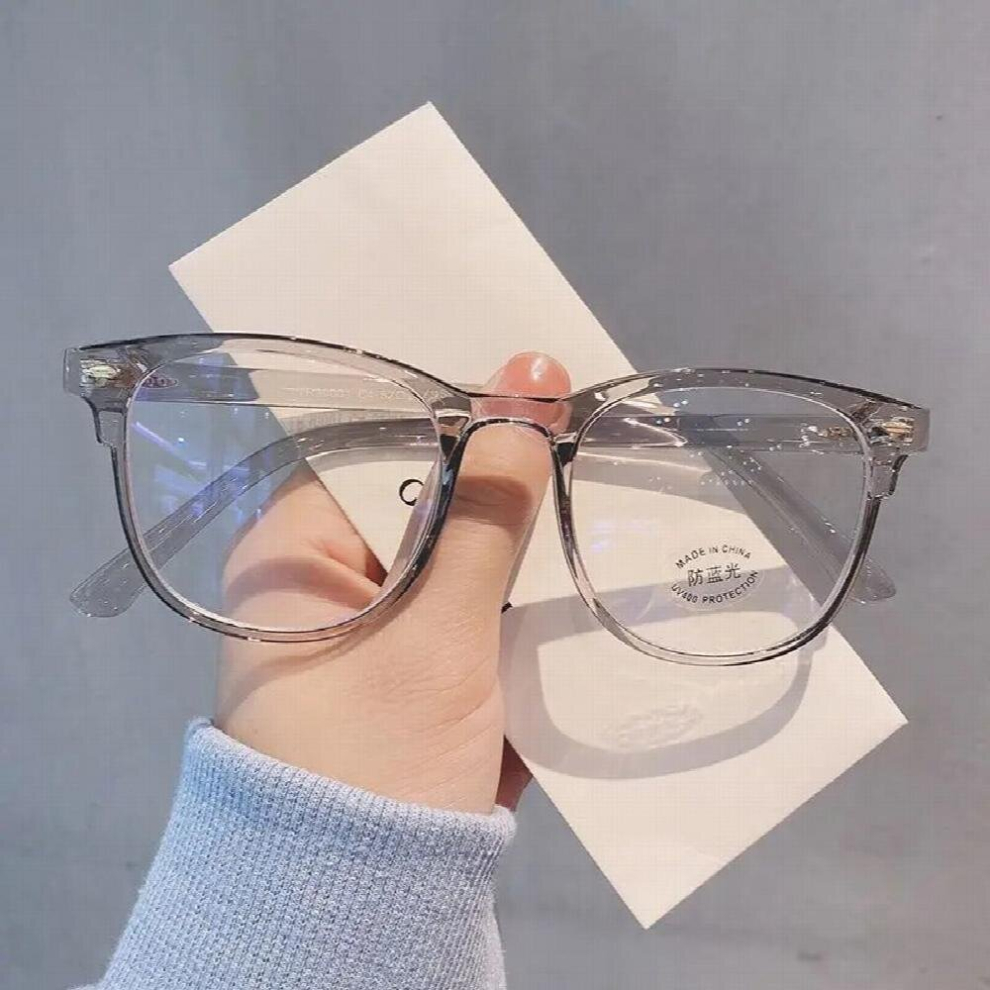 Anti Light Glasses Women Vintage Computer Men Eyeglasses Optical Plain Frame Gaming Spectacles Bluelight Women Men Pink