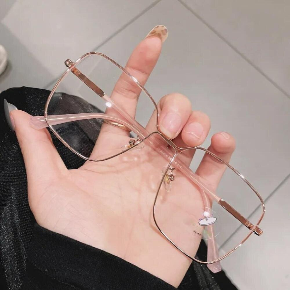 Anti Light Glasses Men And Women Protection Flat Lens Glasses Can Be Matched With Myopia Glasses 885672531423