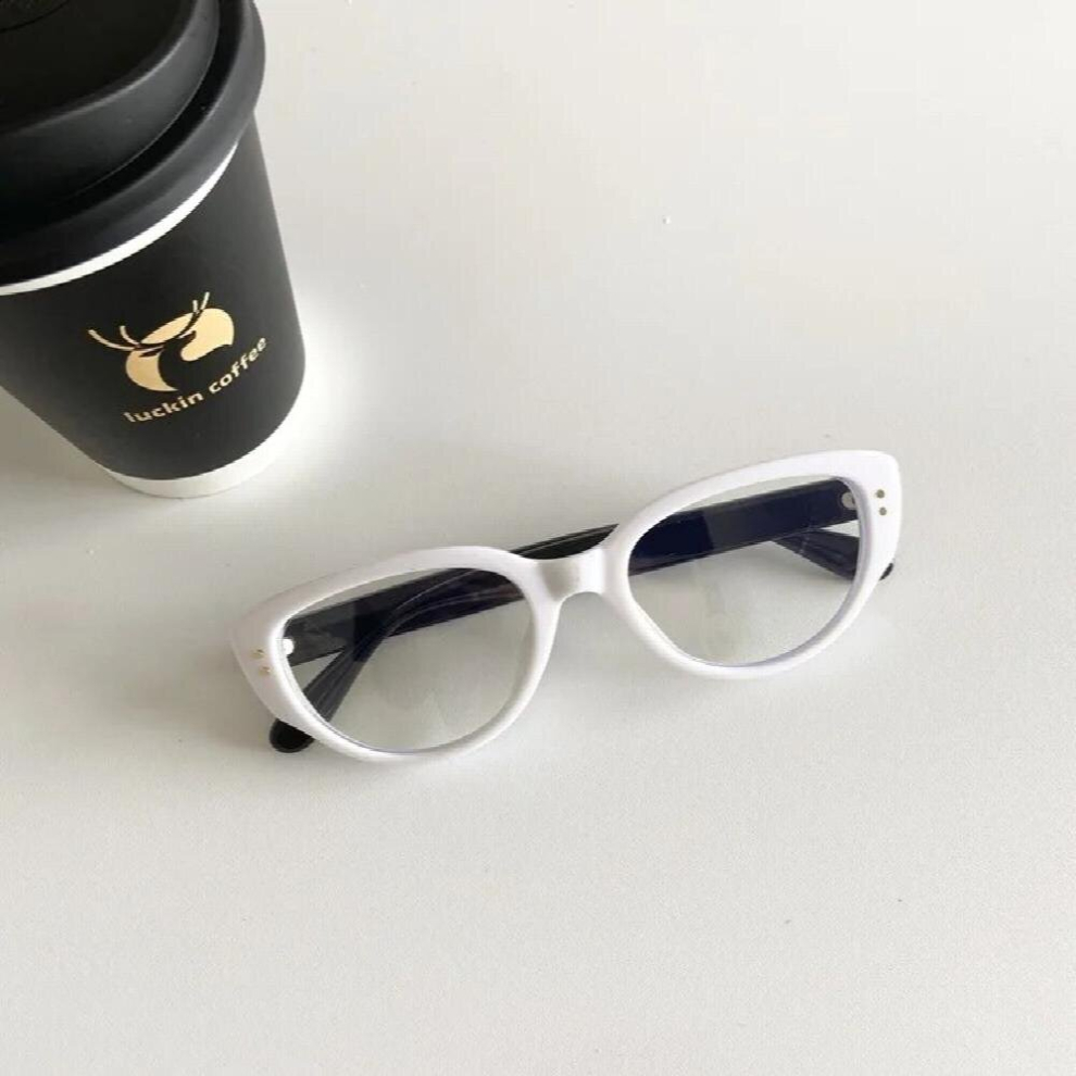 Personality Coarse Glasses Frame Women Lovely Ins No Makeup Plain Glasses Men Eyewear Decorative Computer Glasses