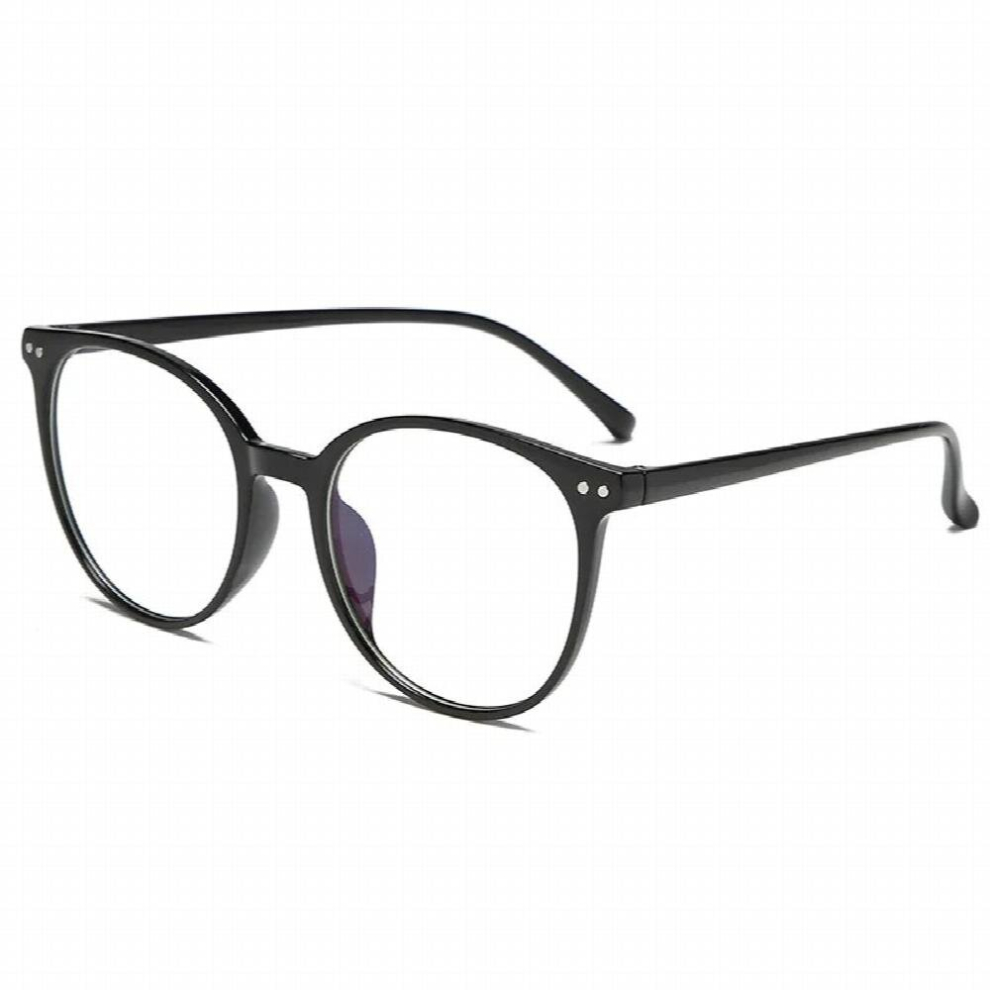 Light Glasses PC Frame Resin Lens Anti Light Blocking Sunglasses Unisex Clear Lenses Computer Glasses