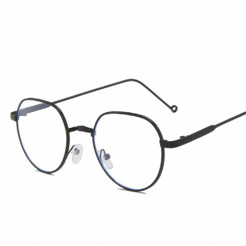 Metal Thin Frame Round Women And Men Eyeglasses Protection Computer Anti Light Glasses Optical Lenses Arrival
