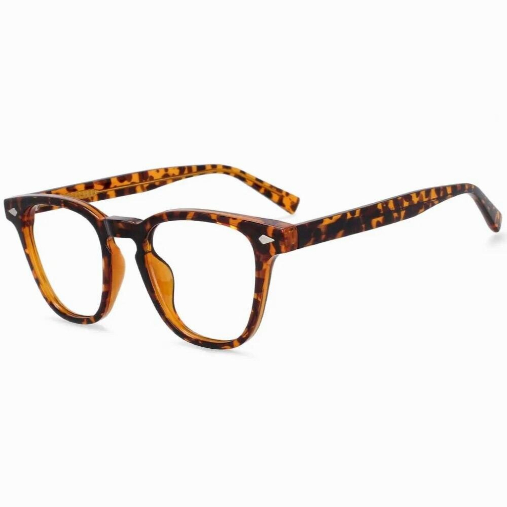 54258 TR90 Oversized Rivet Anti Light Optical Glasses Frames Men Women Computer Eyeglasses