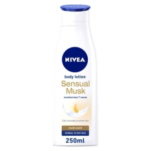 NIVEA Hydrating Body And Hand Lotion Sensual Musk Musk Scent Normal to Dry Skin 250ml