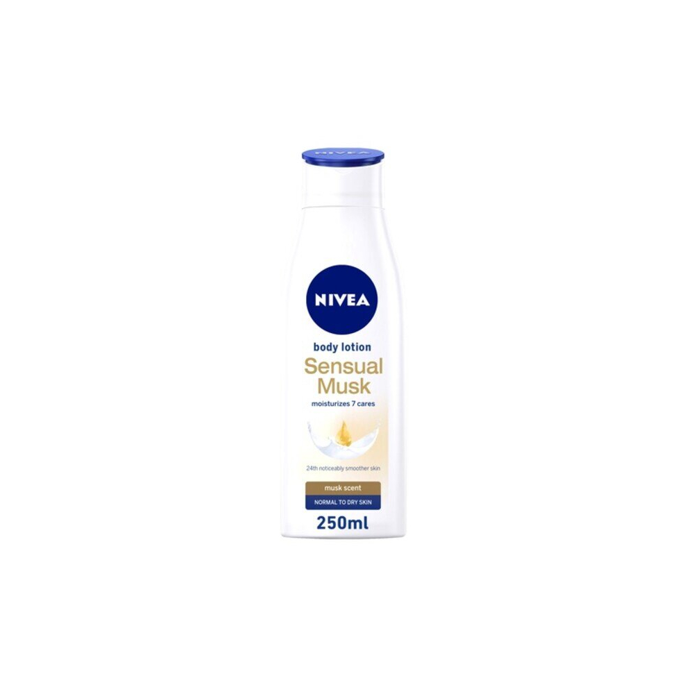 NIVEA Hydrating Body And Hand  Lotion Sensual Musk Musk Scent Normal to Dry Skin 250ml