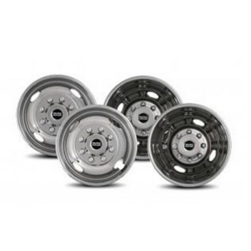 19.5 x 6.75 in. 8-Lug Wheel Simulator - White