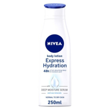 NIVEA Soothing Body And Hand Lotion Moisturiser Normal & Dry Skin Express Hydration Sea Minerals 250ml