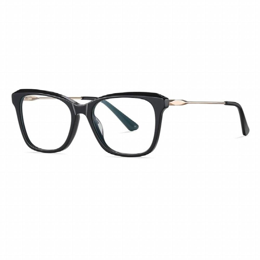 Multicoloured 56241 Acetate Fiber Spectacle Frame Women Anti Glasses Frame With Spring Hinges Female Myopia Prescription Eyewear