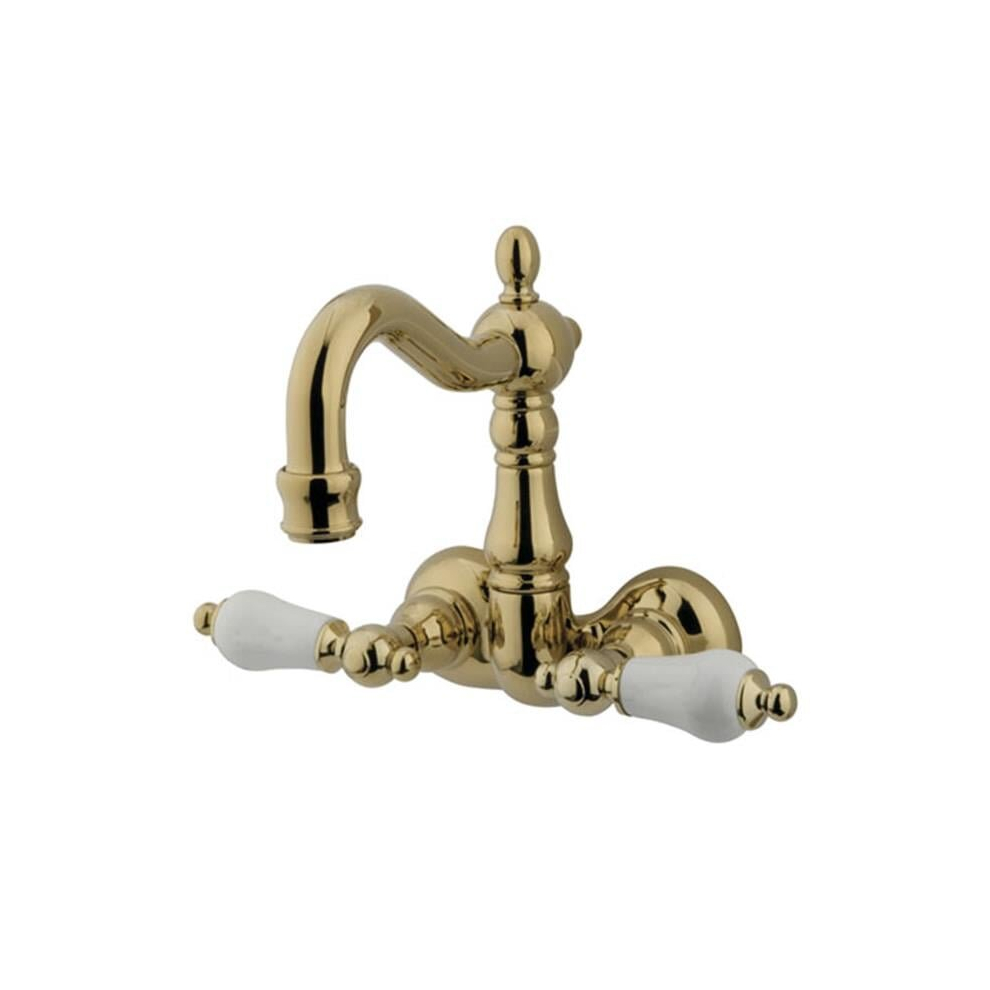 Wall Mount Clawfoot Tub Filler - Satin Nickel 780475816435