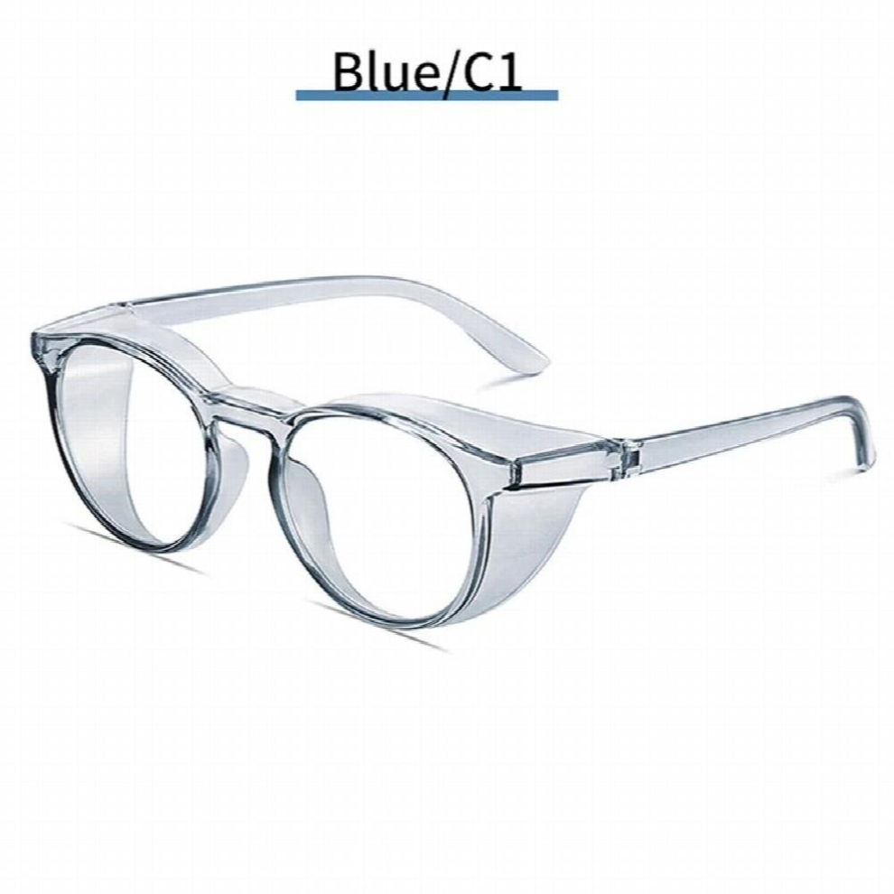 Round Safety Goggles Windproof Anti-Pollen Allergy Anti Fog Eyewear Light Blocking Eyeglasses Prescription Myopia Frame 885672534233