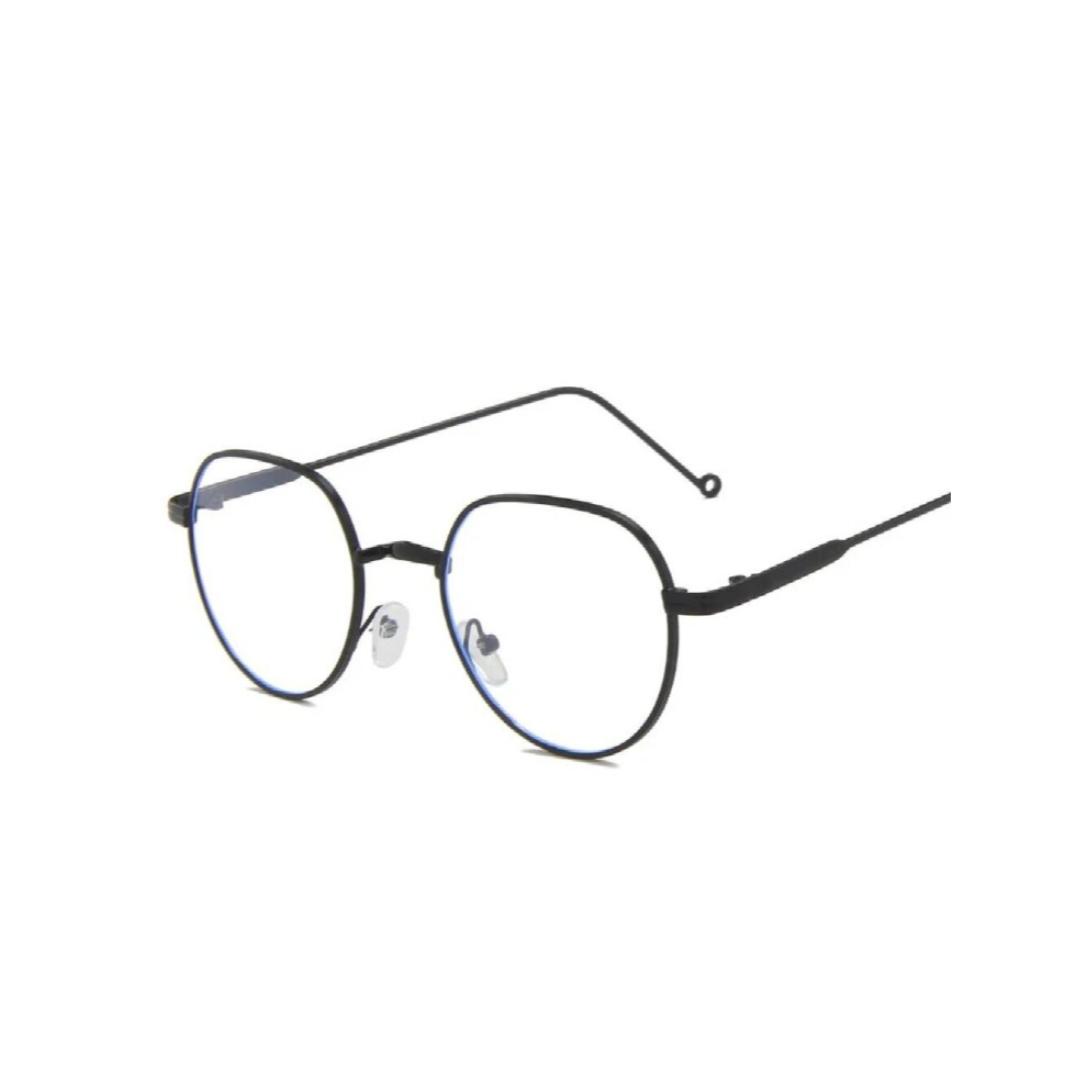 Metal Thin Frame Round Women And Men Eyeglasses Protection Computer Anti Light Glasses Optical Lenses Arrival