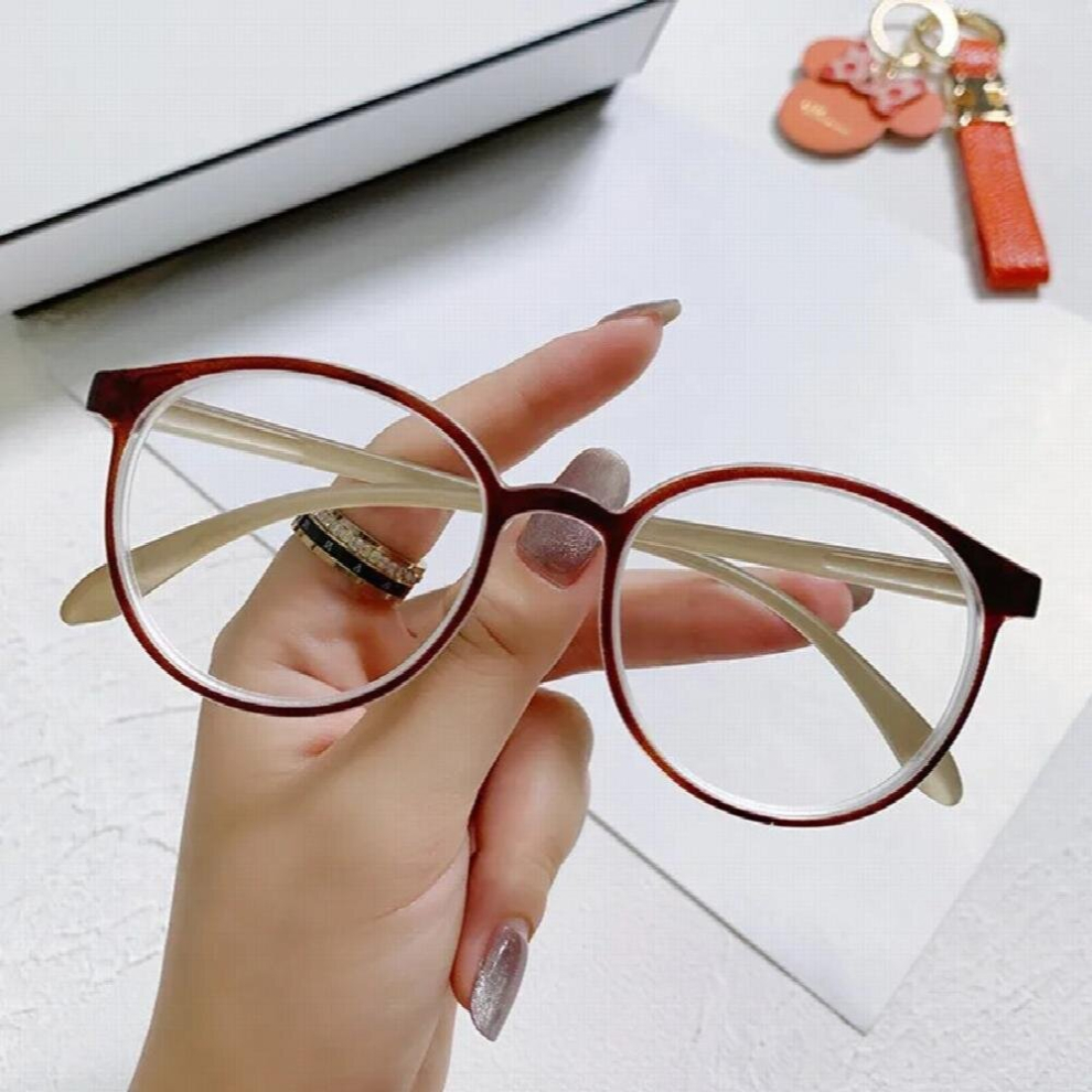 arrival Computer Glasses Frame Women Men Anti Light Round Eyewear Blocking Glasses Optical Spectacle Eyeglass