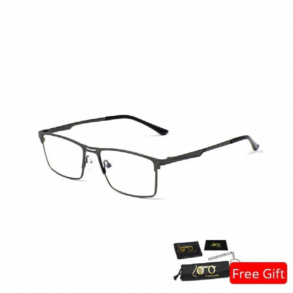 Men Women Anti Ray Computer Glasses Stainless Steel Anti Eyeglasses Gaming Clear Eyeglass Frame Transparent UV400