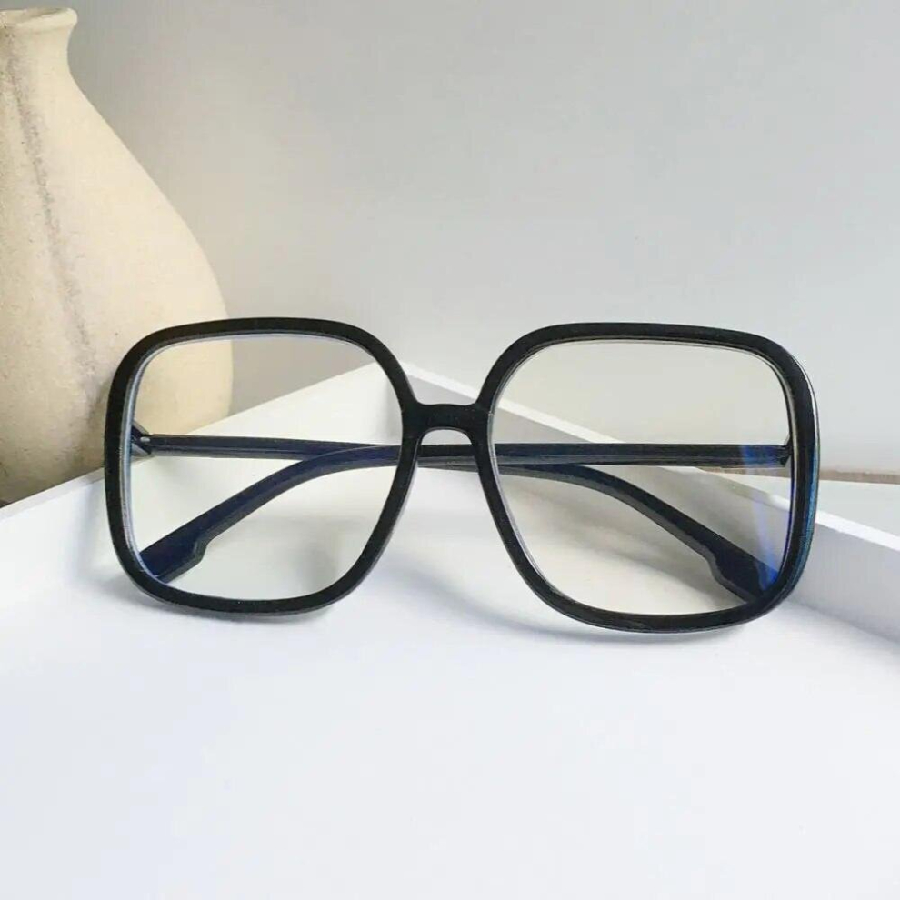 Square Anti Light Glasses Frames Oversized Eyeglasses Frame Women Men Optical Lenses Glasses Computer Goggles