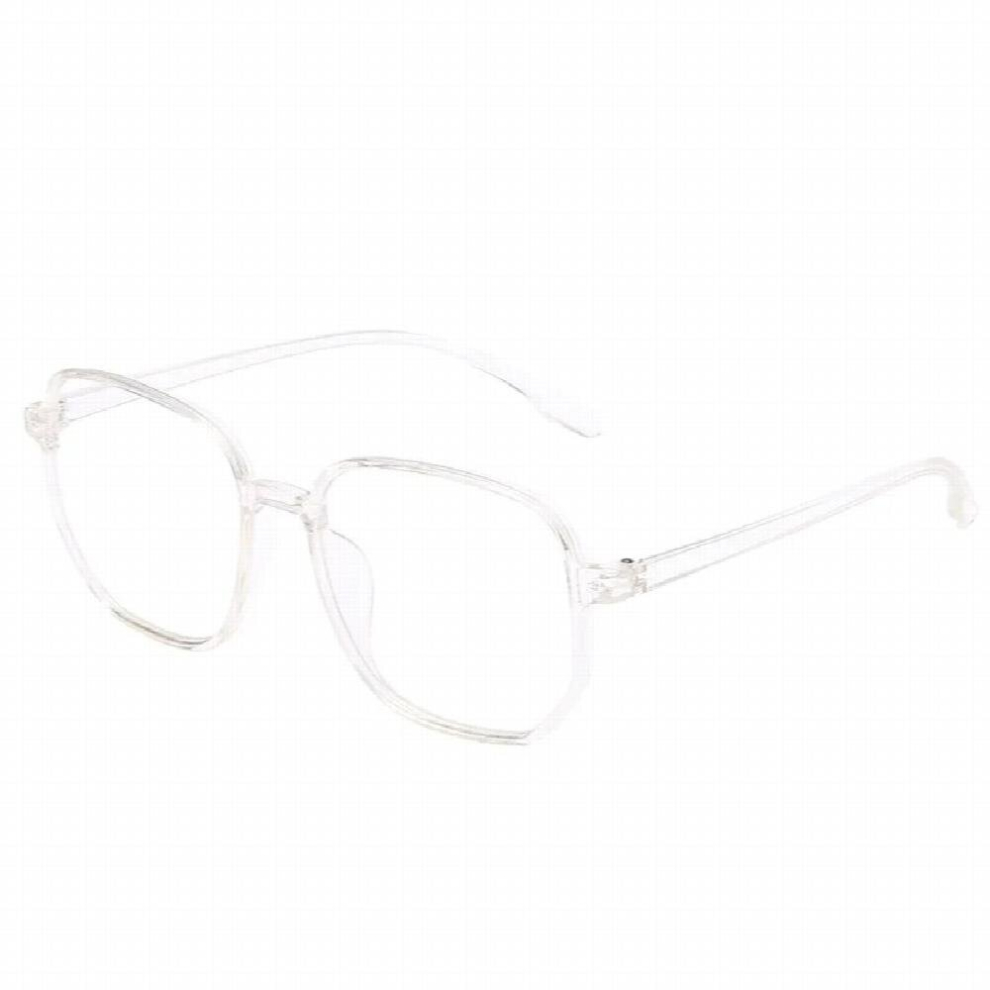 Transparent Computer Glasses Frame Women Men Anti Light polygon Eyewear Blocking Glasses Optical Spectacle Eyeglass