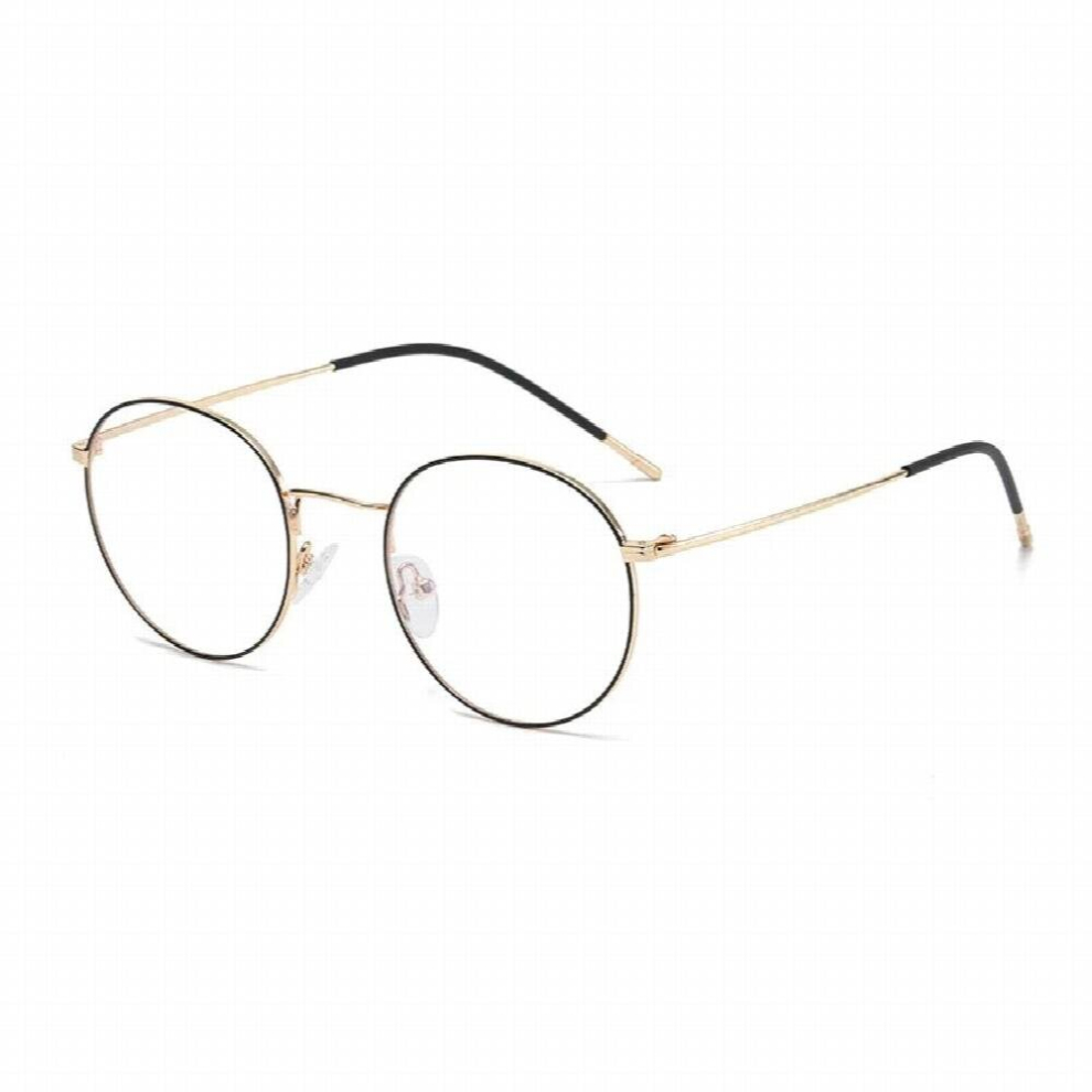 Multicoloured Anti Light Round Glasses For Women Men Tr90 Flexible Frame Spring Hinge Computer Presbyopia Eyewear Female Uv400