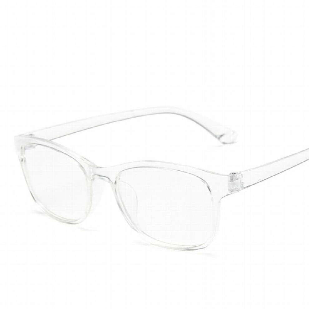 Anti Light Glasses Women Men Classic Square Computer Glasses Anti Fatigue Clear Plain Eyewear Ultralight Eyeglasses