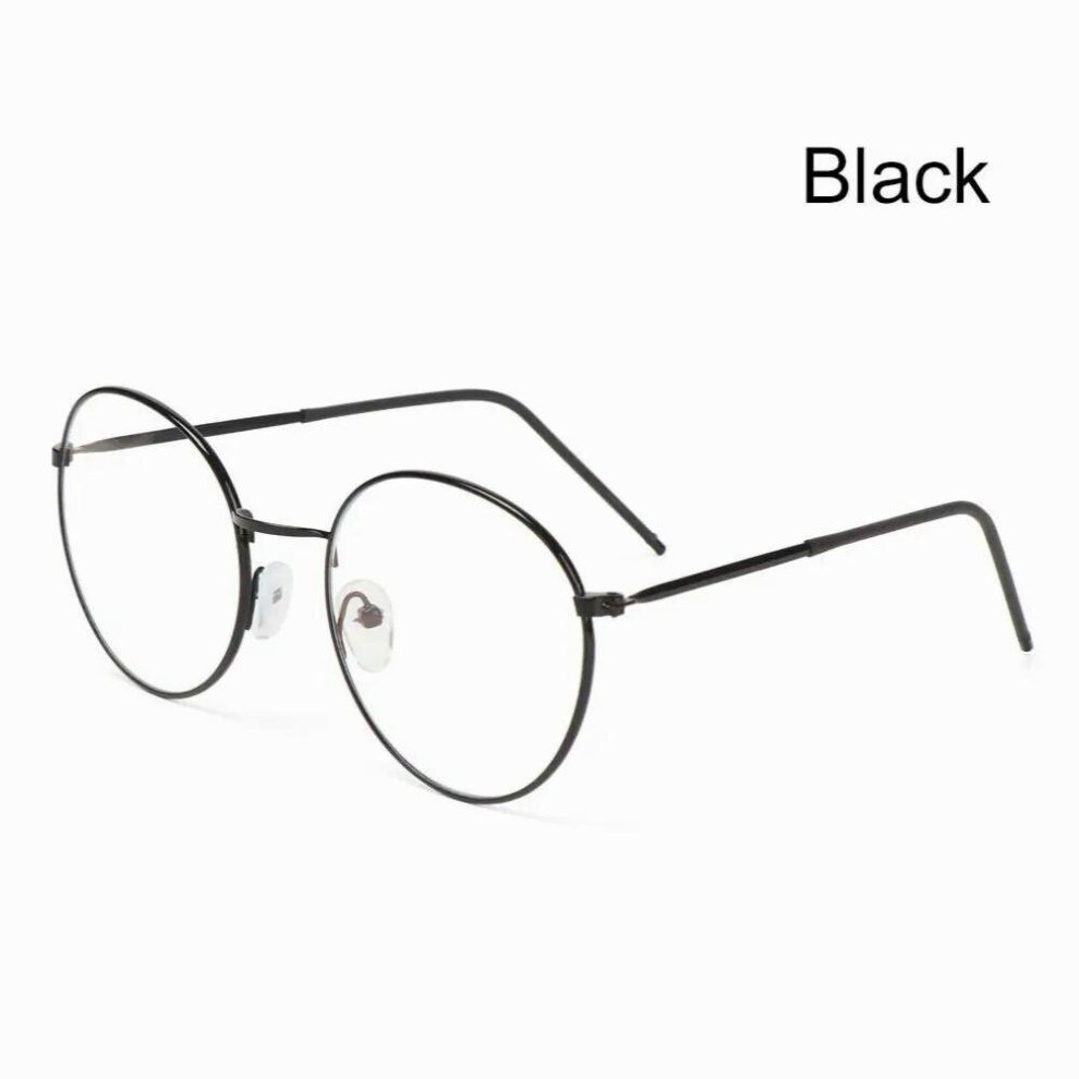 Multicoloured Men Computer Vintage Online Classes Eyeglasses Protection Metal Glasses Ultra Light Frame Anti-Blue Light Eyeglasses