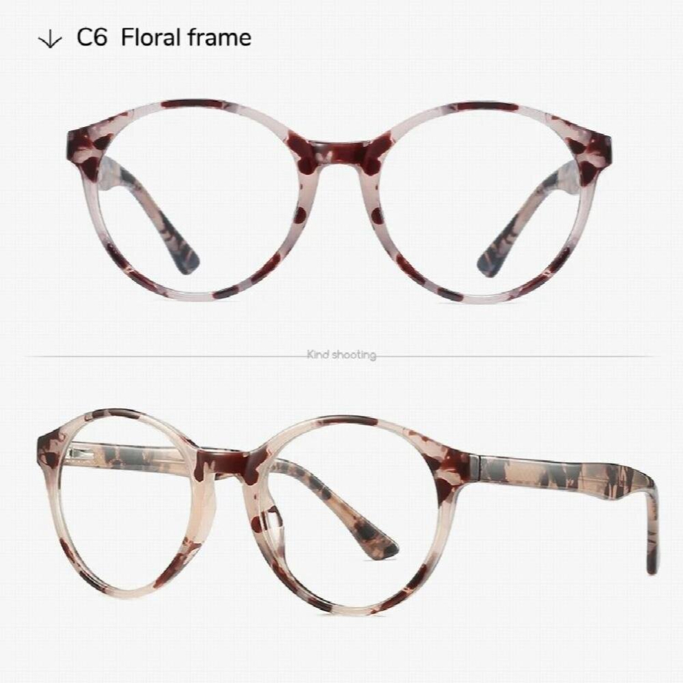 Oversize Light Round Glasses Lunette De Vue Femme Mens Eyeglasses Frame 7002